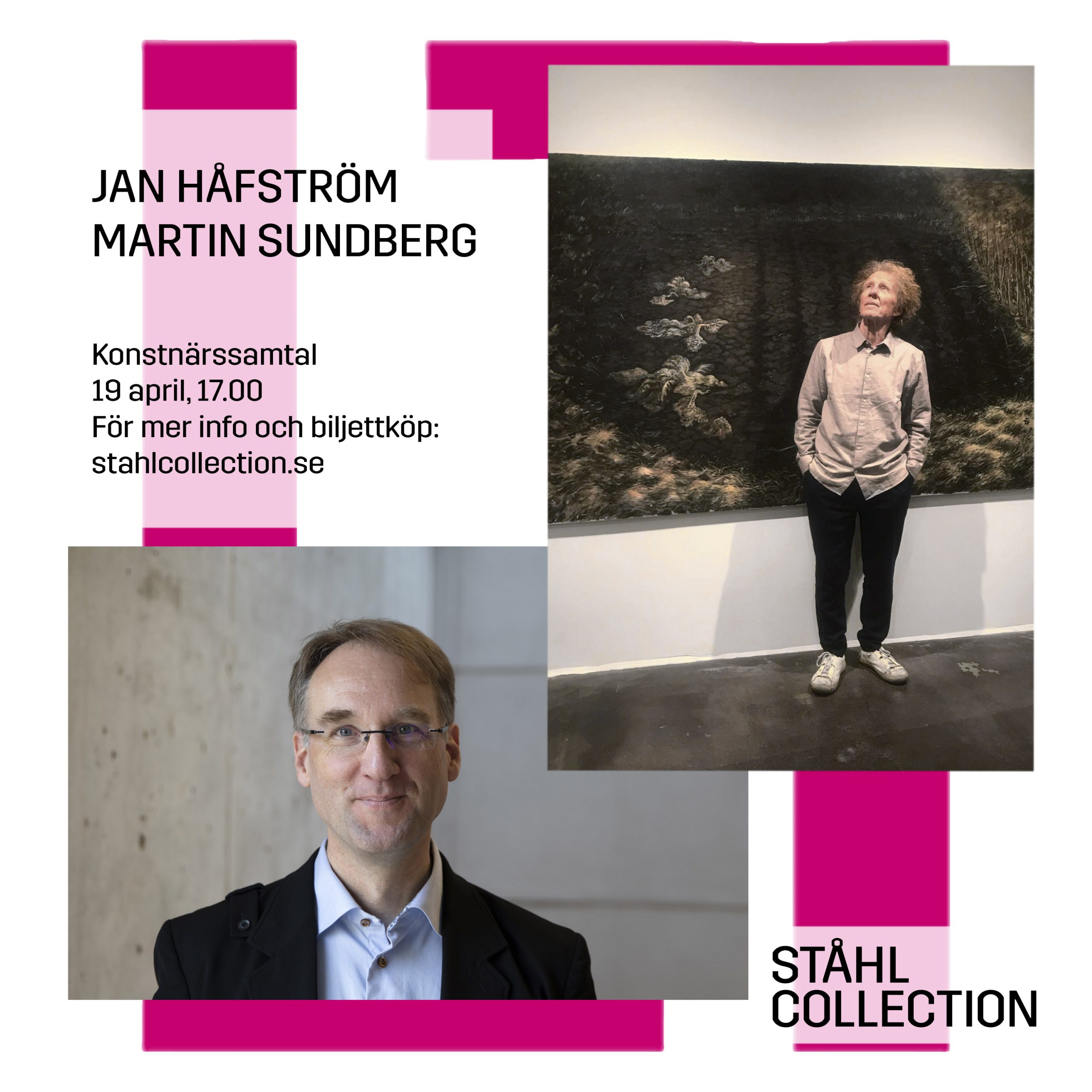 Konstnärssamtal Jan Håfström och Martin Sundberg